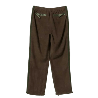 Needles x Beams Fleece Track Pants - Brown Green