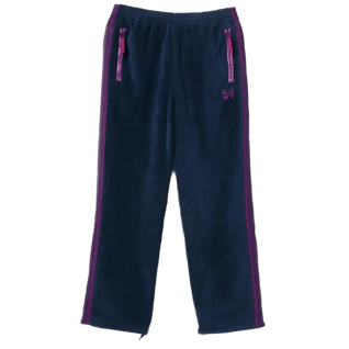 Needles x Beams Fleece Track Pants - Navy Purple
