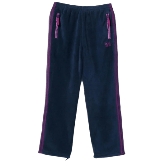 Needles x Beams Fleece Track Pants - Navy Purple - Needles Official Store | Track Pants Jackets and Collections