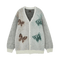 Needles x Studious Mohair Papillon Cardigan - Natural Ivory