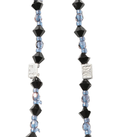 Needles x Tie A Knot - Crystal Beads Long Necklace - Black x Purple - Needles Official Store | Track Pants Jackets and Collections