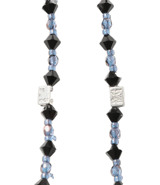 Needles x Tie A Knot - Crystal Beads Long Necklace - Black x Purple - Needles Official Store | Track Pants Jackets and Collections