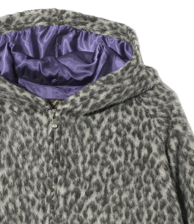 Over Parka - Leopard - Alpaca Shaggy - Needles Official Store | Track Pants Jackets and Collections
