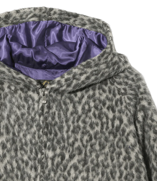 Over Parka - Leopard - Alpaca Shaggy