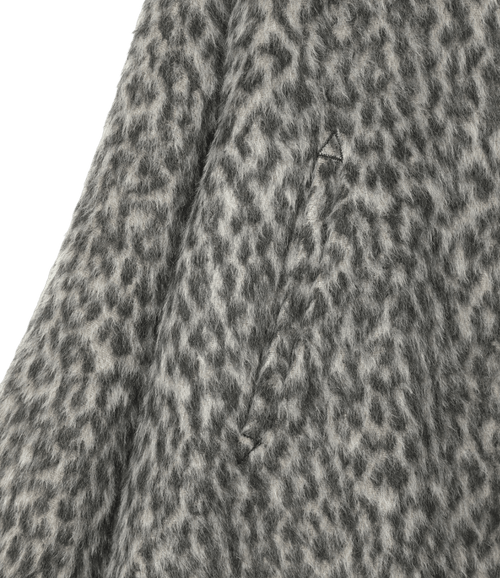 Over Parka - Leopard - Alpaca Shaggy