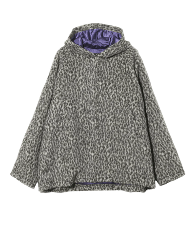 Over Parka - Leopard - Alpaca Shaggy - Needles Official Store | Track Pants Jackets and Collections