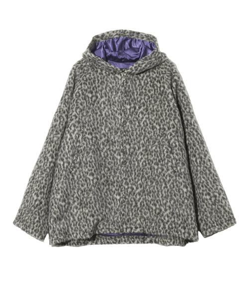 Over Parka - Leopard - Alpaca Shaggy