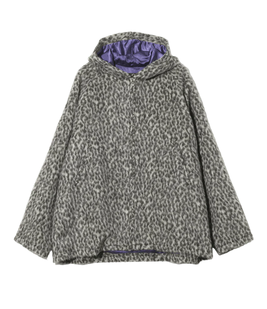 Over Parka - Leopard - Alpaca Shaggy - Needles Official Store | Track Pants Jackets and Collections