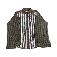 Rebuild by Needles Flannel Ribbon Shirt