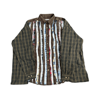 Rebuild by Needles Flannel Ribbon Shirt - Needles Official Store | Track Pants Jackets and Collections