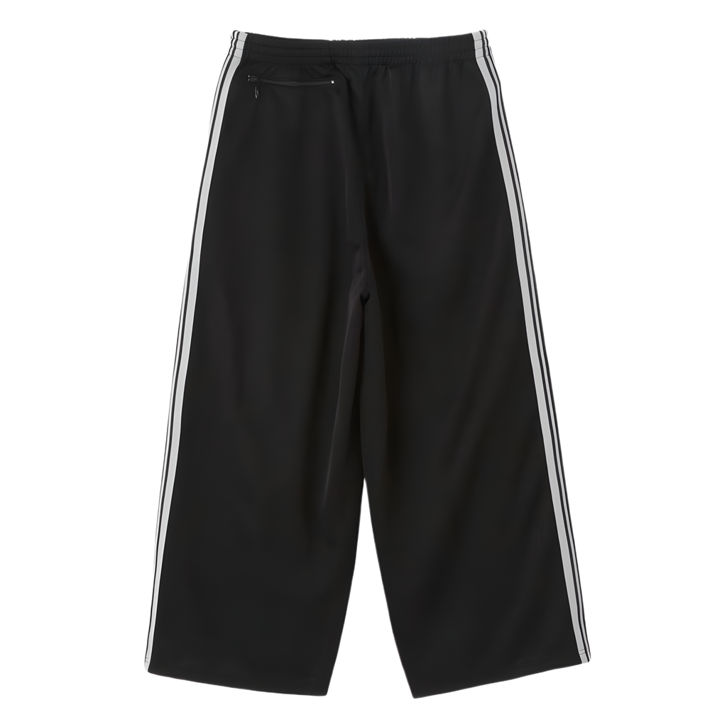 NEEDLES H.D. TRACKPANTS - BLACK & WHITE