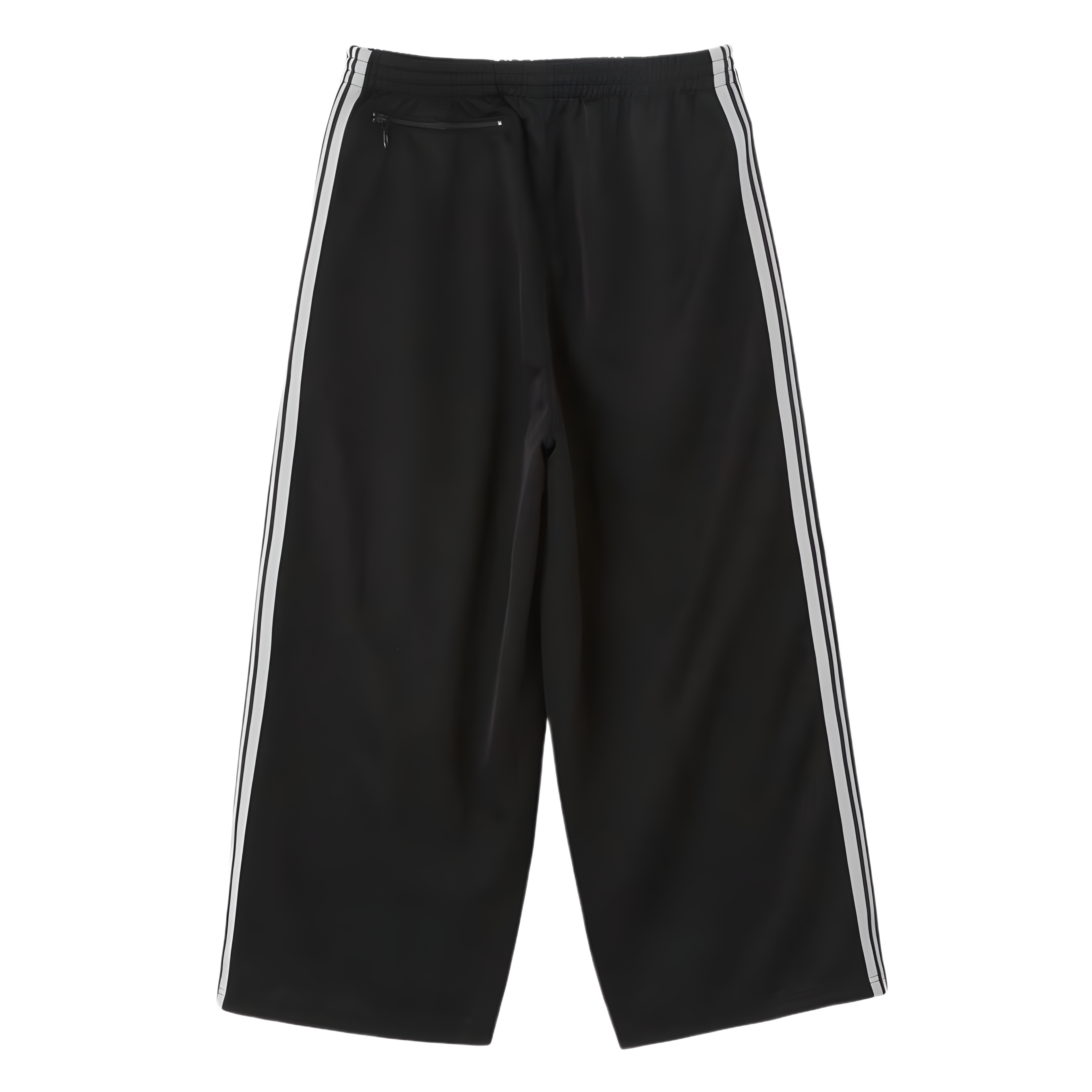NEEDLES H.D. TRACKPANTS - BLACK & WHITE