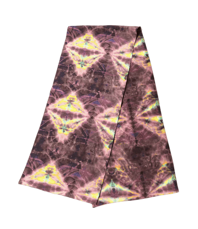 Scarf - Purple - Printed Silk Crepe - Needles Official Store | Track Pants Jackets and Collections