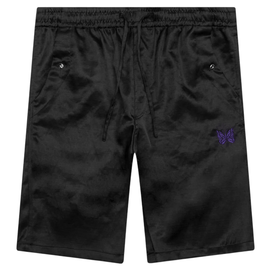 String Cowboy Short Poly Slub Sateen - Black - Needles Official Store | Track Pants Jackets and Collections