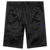 String Cowboy Short Poly Slub Sateen - Black