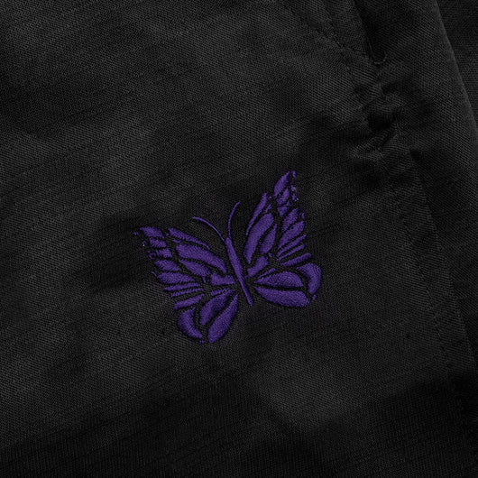 String Cowboy Short Poly Slub Sateen - Black - Needles Official Store | Track Pants Jackets and Collections
